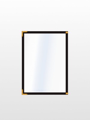 Protège-menus américain pour A5